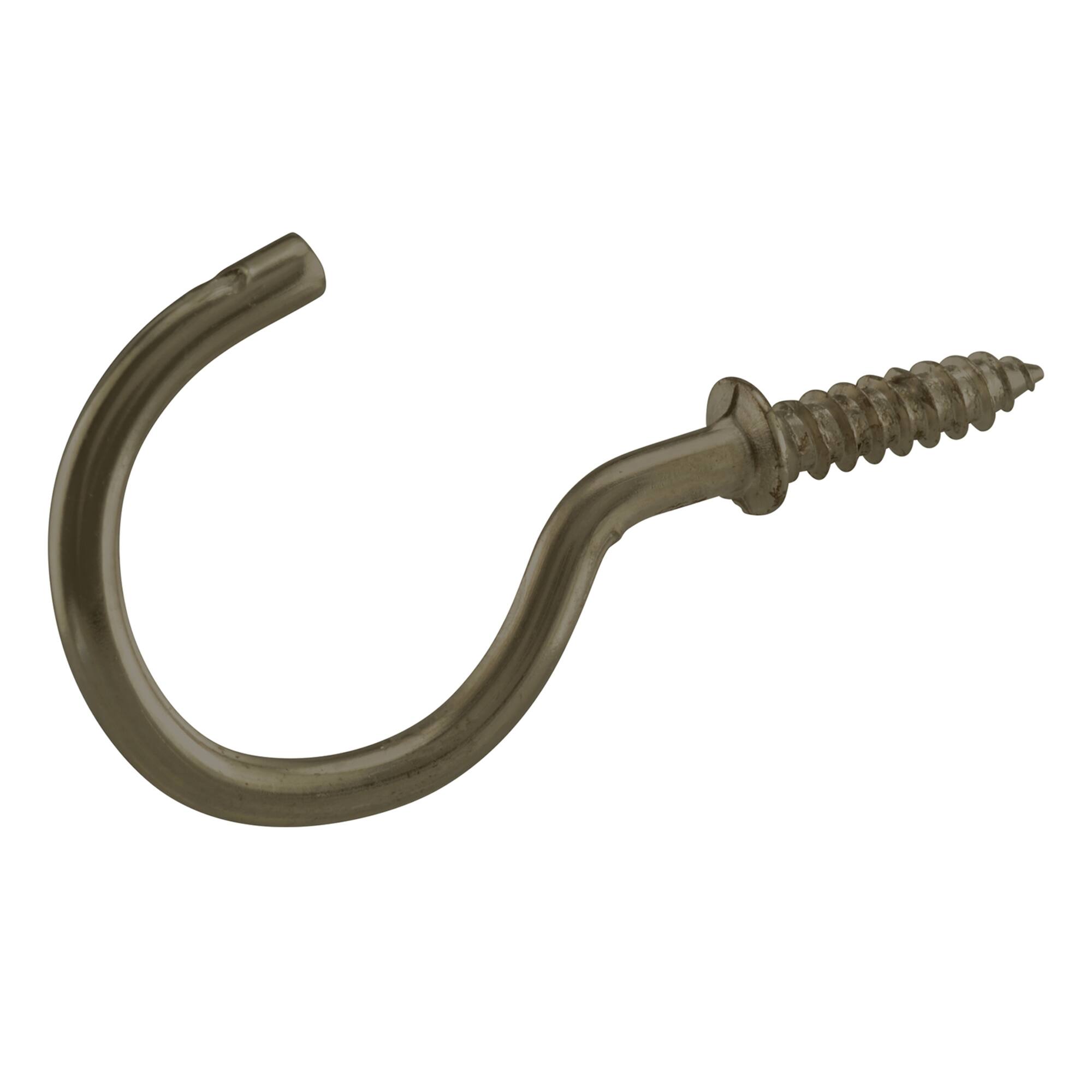 1.25" Antique Brass Cup Hooks, 3ct. by Studio Décor®